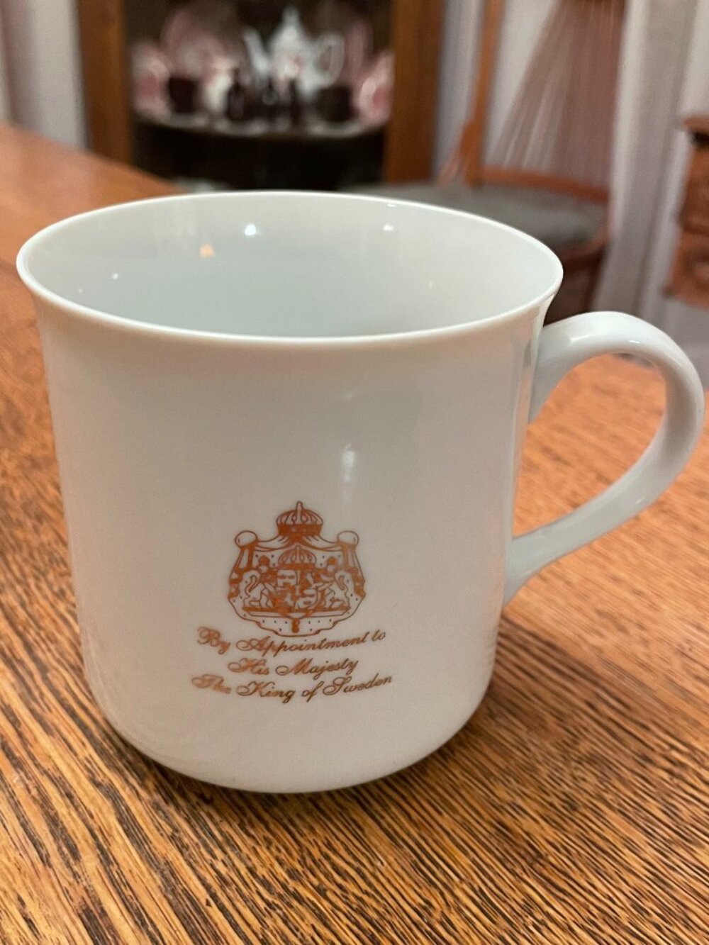 Gevalia Kaffe By Appointment to His Majesty the King of Sweden Coffee Cup 11 oz
